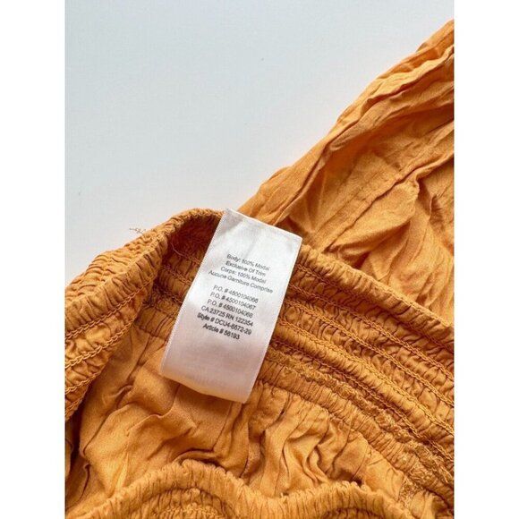 Aritzia WILFRED Nanterre Amber Earth Gold Modal Culottes Cropped Pants, Size S - Picture 8 of 15